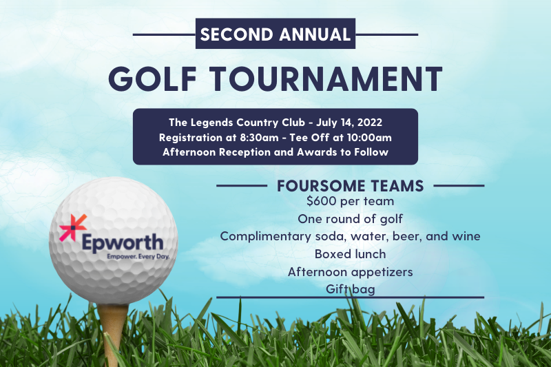 Information about the upcoming Epworth Golf Tournament
